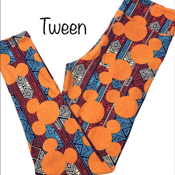 TWEEN🦄DISNEY🐭LEGGINGS! FITS teens up 2 in ladies - Picture 5 of 7